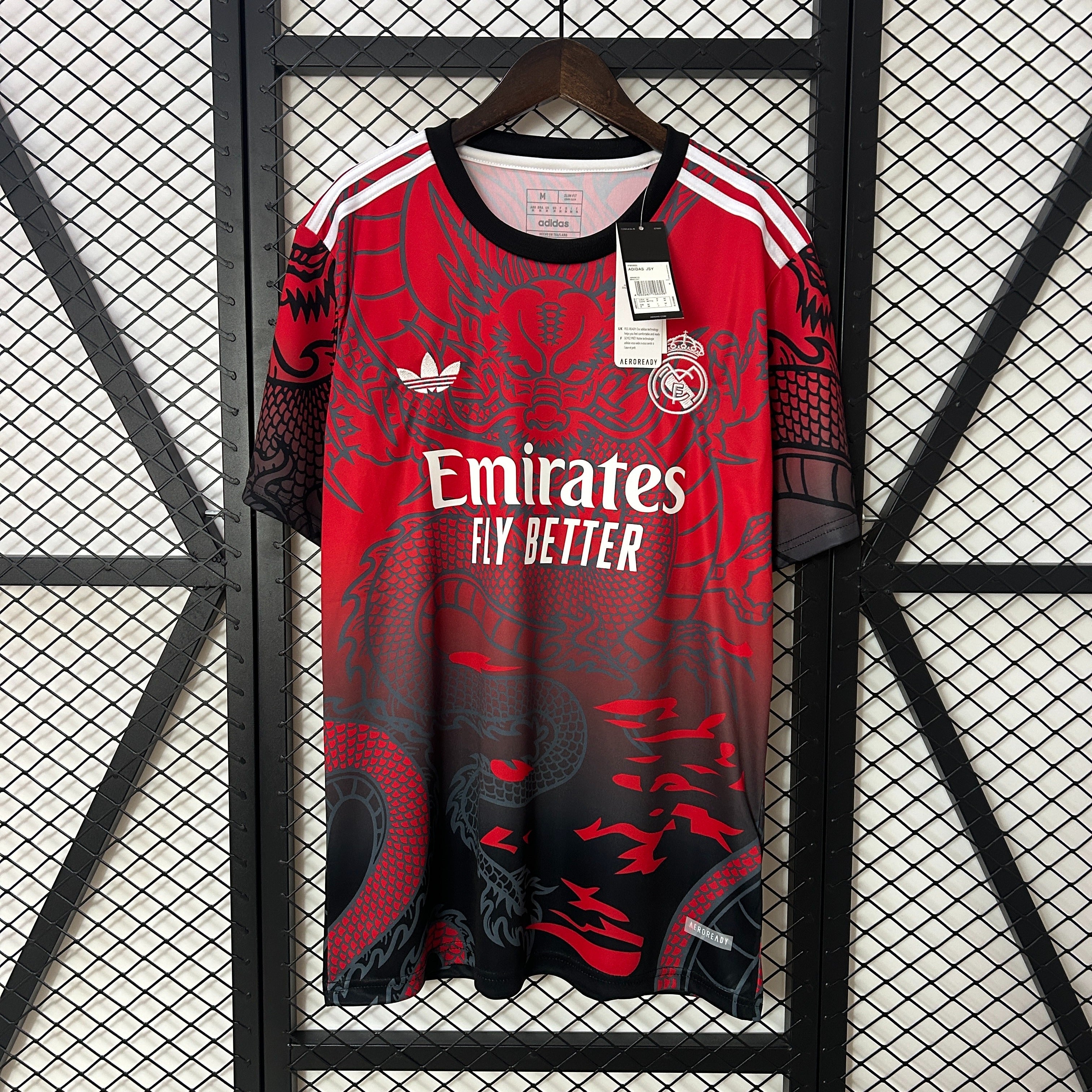 Real Madrid Custom Edition Jersey (Red and Black)