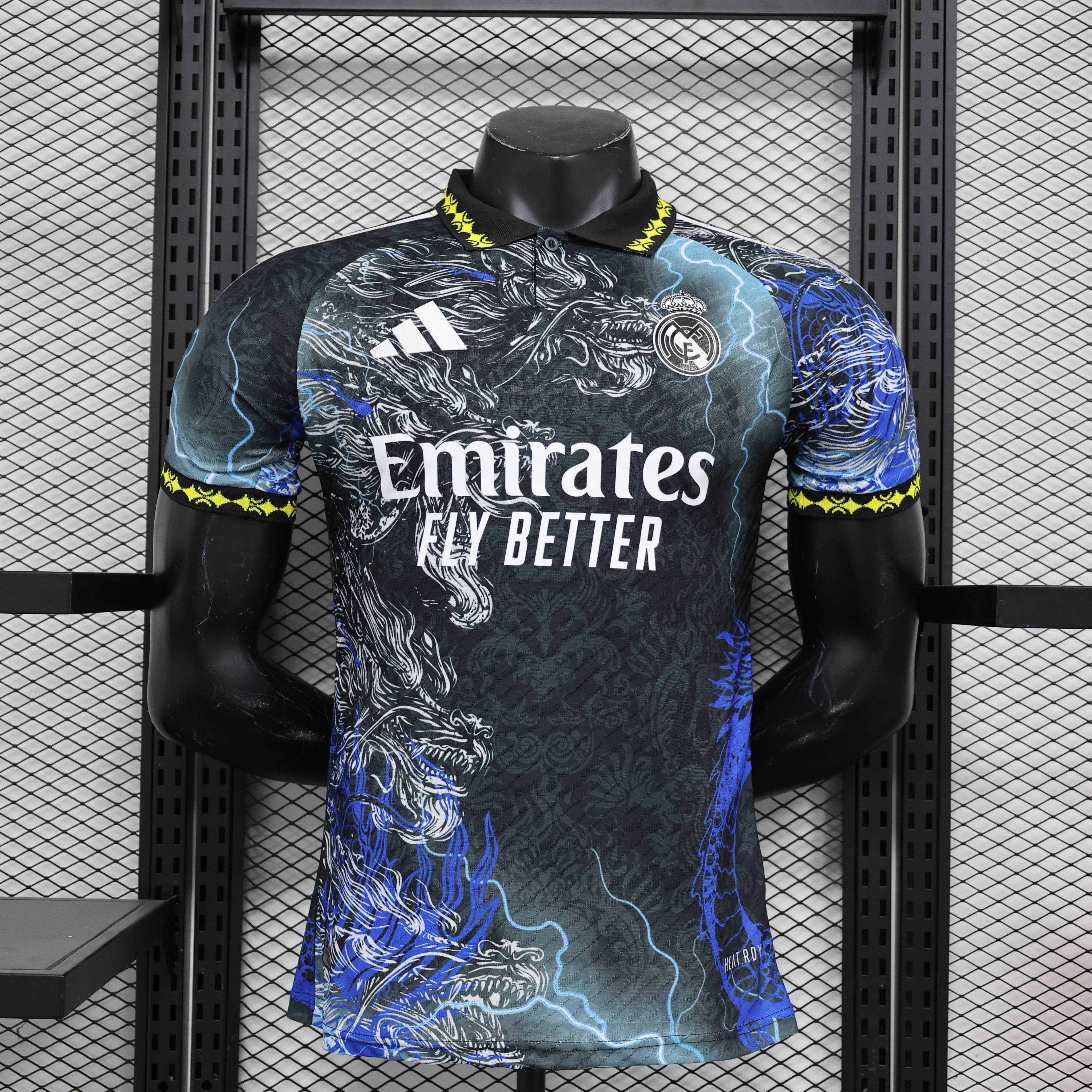 Real Madrid Custom Edition Jersey (Blue Dragon)